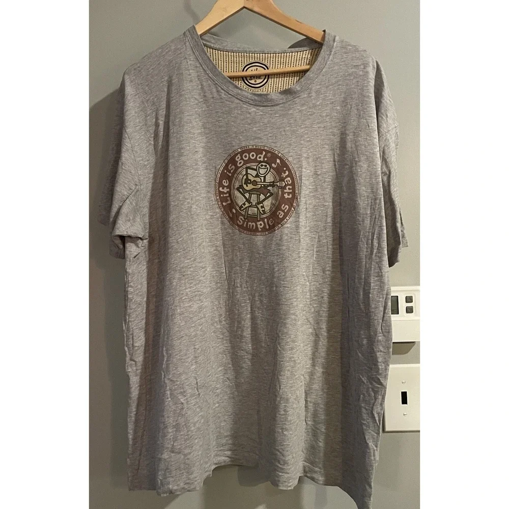 Life‎ Is Good Crusher Tee Life Is Good Graphic Short Sleeve Cloud Soft Cotton XL